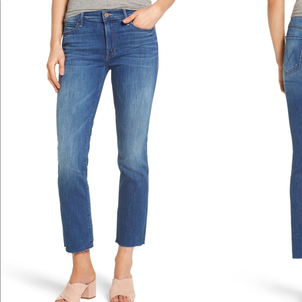 MOTHER Rascal ankle snippet in sz 26
